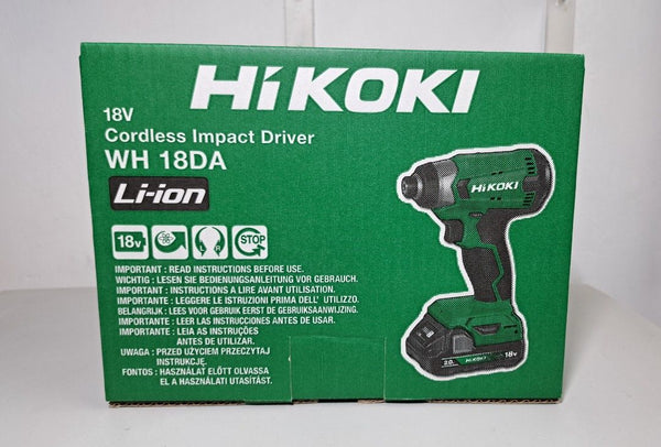 HiKOKI 18V 充電式衝擊起子 WH18DA(淨機）現貨限時購 HIKOKI
