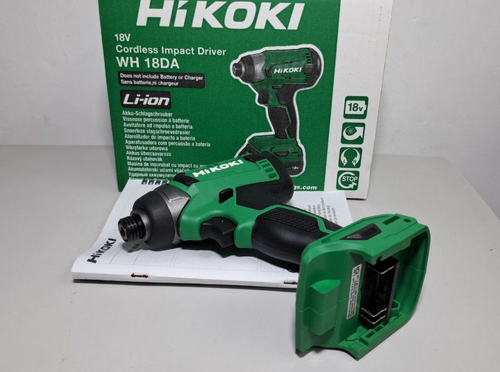 HiKOKI 18V 充電式衝擊起子 WH18DA(淨機）現貨限時購 HIKOKI