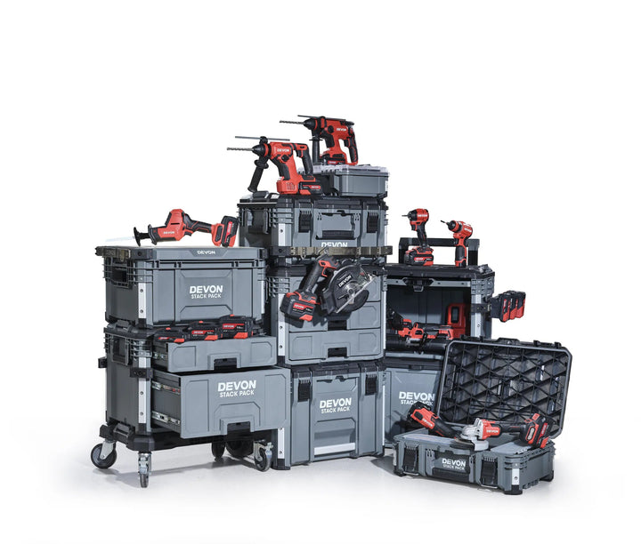 Devon Stack Youtube DEVON | Heavy Duty Stacking Tool Box DEVON Tool Box (Stack Pack Series ...