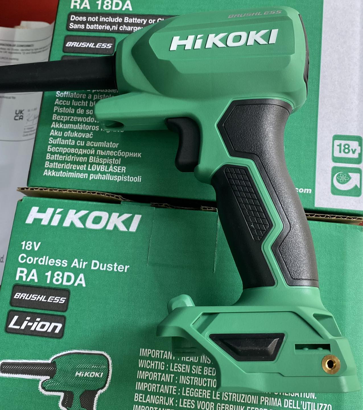 【新品】HiKOKI 18V充电式空气除尘器RA18DA(NN) 小型轻量化 HiKOKI 18V RA18DA 香港行貨充電式空氣除塵器小型輕量風速122m/s 附無