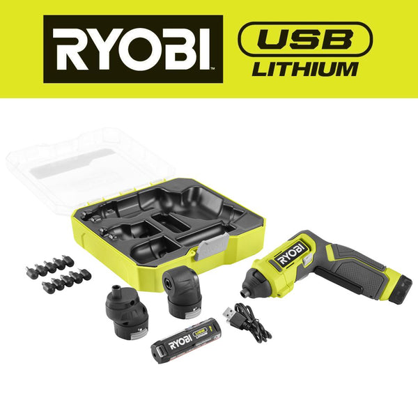 RYOBI USB鋰電多頭螺絲起子 （新品預購） RYOBI