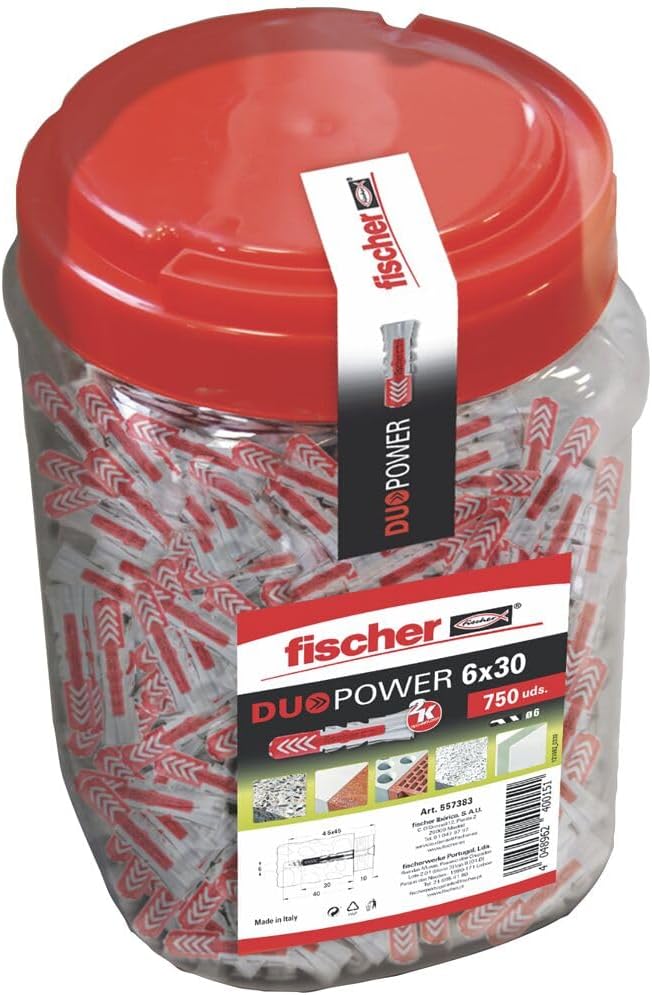 Fischer – Duopower 6 x 30 750  Units （750 Units ） Fischer