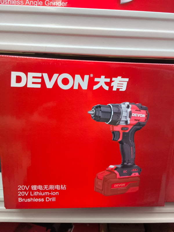 DEVON 20V鋰電無刷電鑽 5220-Li-20 DEVON