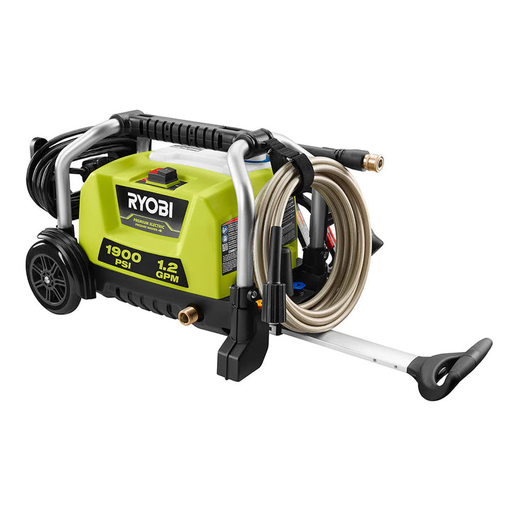 RYOBI 1900 PSI 1.2 GPM 電動高壓清洗機 RYOBI