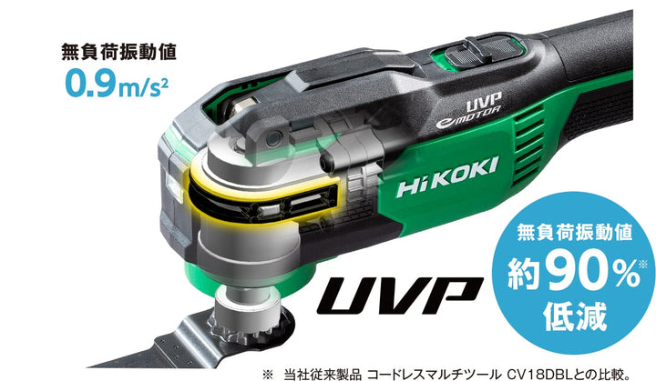 【香港行貨】日本Hikoki高壹(Hitachi日立)HIKOKI-CV18DA 無碳刷萬用寶 18v 低噪音，低震動高速切割,快換模式,更換鋸片輕鬆快捷,淨機價 HiKOKI