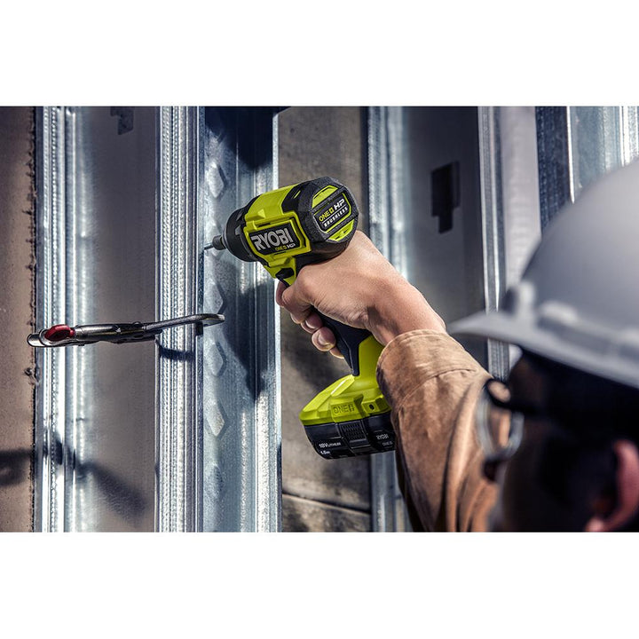 RYOBI 18V ONE+ HP 緊湊型無刷 1.5AH*2工具組合套裝 RYOBI 良明（美行）