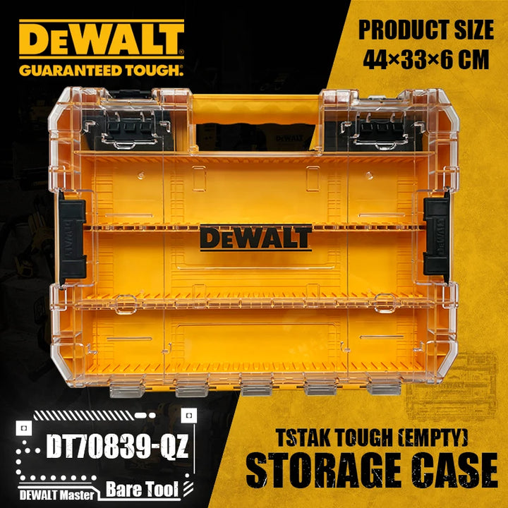 DEWALT N542474 DT70839 Large Tough Case Empty Screwdriver Bit Parts Storage Box Power Tool Accessories 豐業五金裝飾工程有限公司