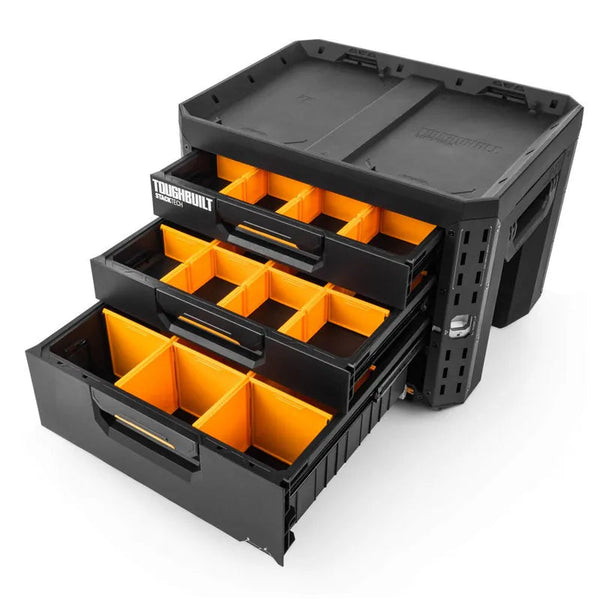 新款TOUGHBUILT 托比爾 抽屜式工具箱XL-三抽 TB-B1-D-73 TOUGHBUILT