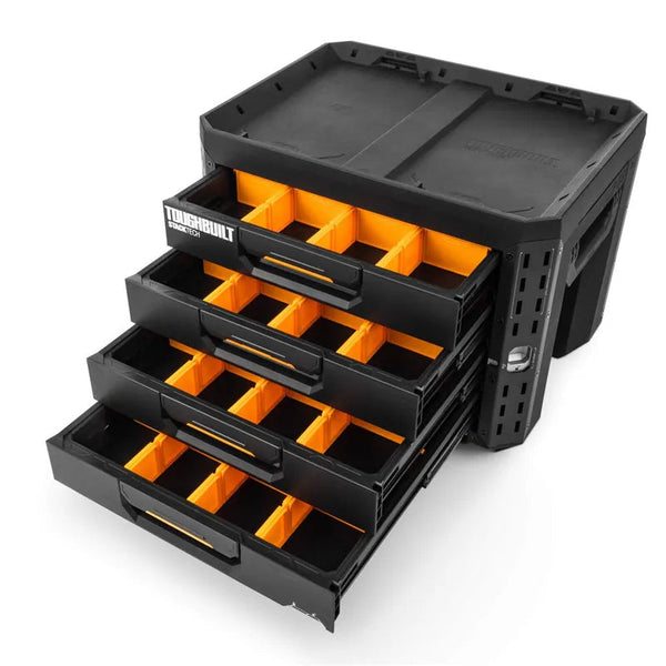 新款TOUGHBUILT 托比爾 抽屜式工具箱XL-四抽 TB-B1-D-74 TOUGHBUILT