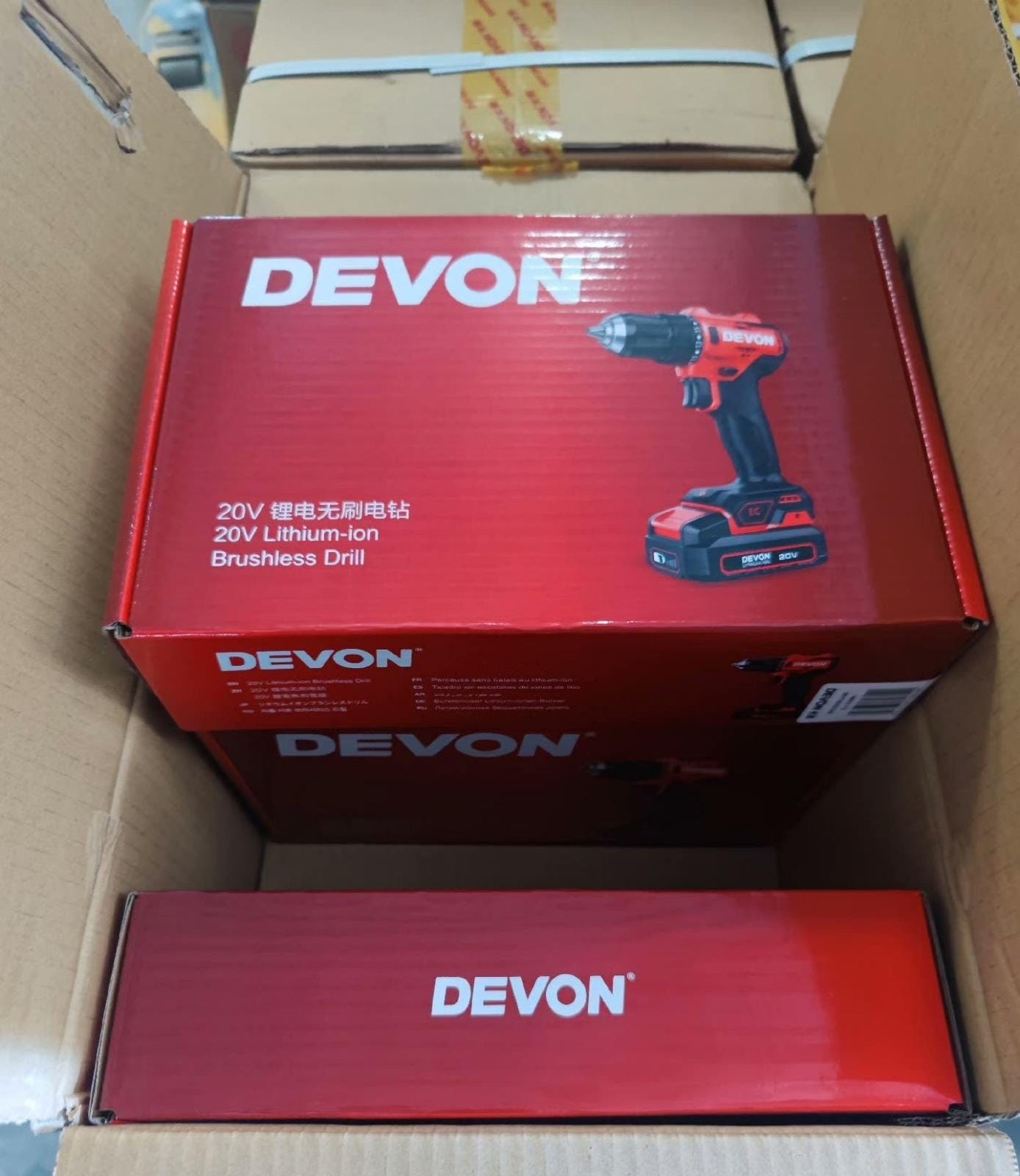 Dayou DEVON light electric drill (lithium 20V) (brushless) 5210-Li-20 ...