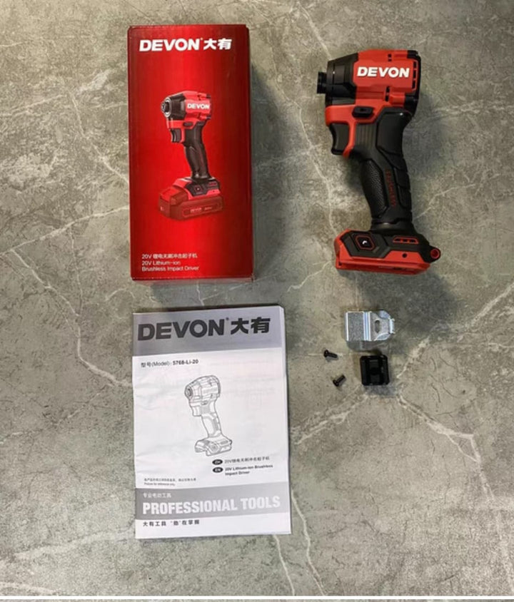 Devon大有5768最新款超短機身衝擊批起子機，香港行貨現貨發售 Devon