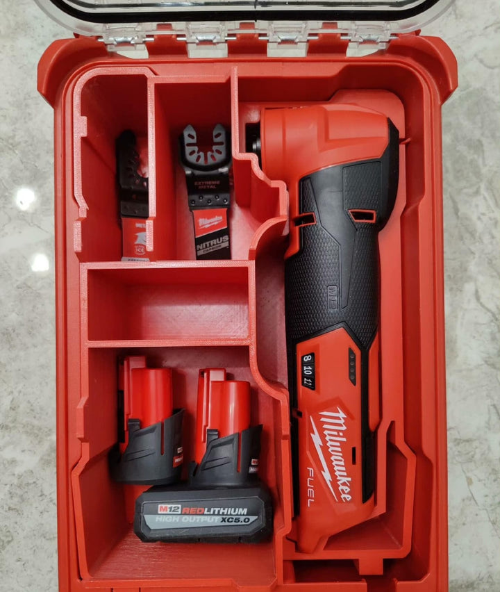 Milwaukee PACKOUT 米沃奇 3D打印 3404 3453 配件 8435配件 只是紅色底盘,共1件组件打印時間長 （8435工具箱和3404 3453 不包括） Milwaukee