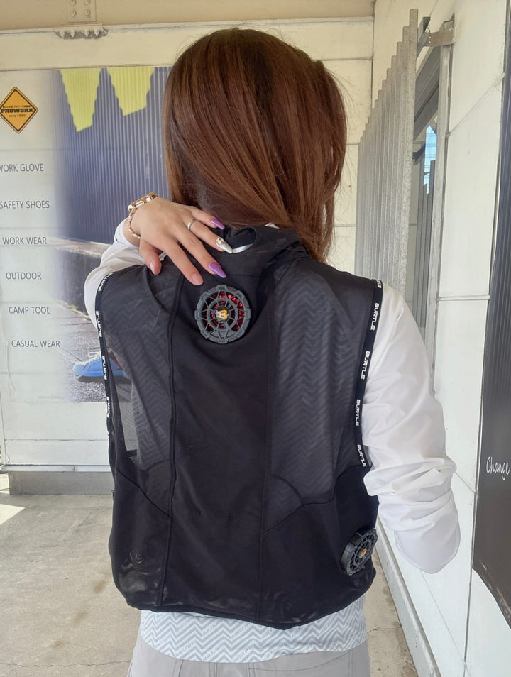 BURTLE 2025 新款 IC101 冰工藝（珀耳帖）和背心套裝 工作服 夏季 男士 女士 清涼 IC101S（預購7-10日） BURTLE