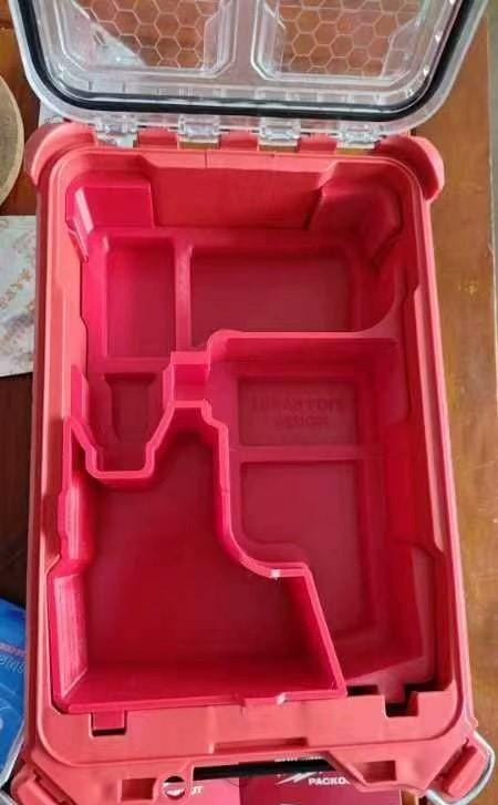Milwaukee PACKOUT 米沃奇 3D打印 3404 3453 配件 8435配件 只是紅色底盘,共1件组件打印時間長 （8435工具箱和3404 3453 不包括） Milwaukee
