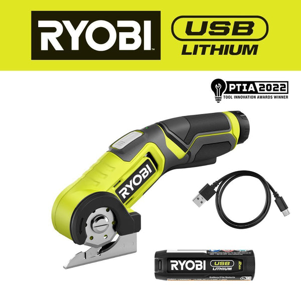 RYOBI USB 鋰電切割器套件-新品獨家販售