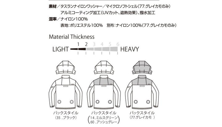 【💥日本直送】2023 BURTLE AIR CRAFT 背心 AC1154(風扇電池另售) 日本直送BURTLE