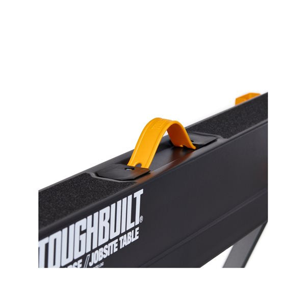 TOUGHBUILT C700 鋸木架 - 鋼 - 32.09 英寸 x 45.87 英寸 - 1300 磅 - 黑色 TOUGHBUILT