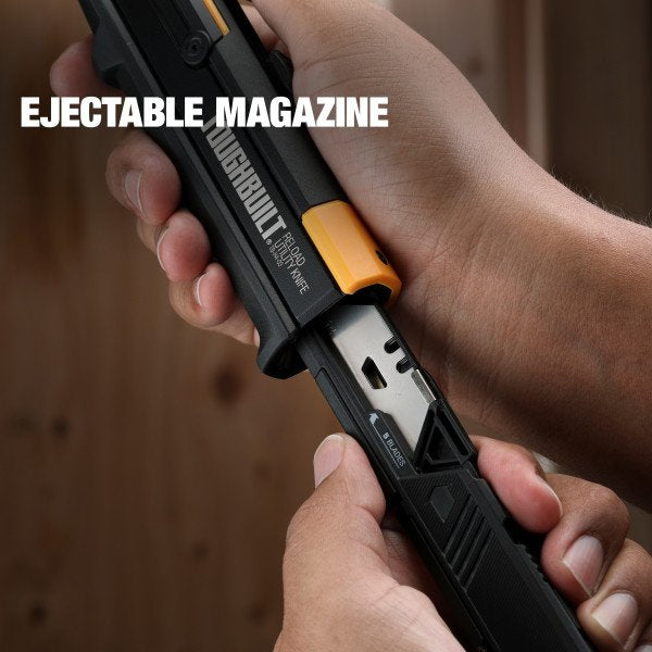 美國TOUGHBUILT RE-LOAD KNIFE BLADES INC 2X美工刀 + 2 個刀片彈匣（現貨） TOUGHBUILT