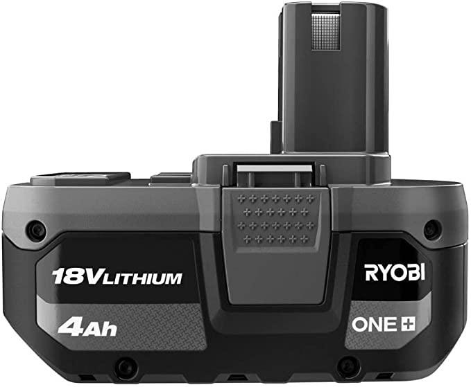 美國Ryobi 4.0電池 ONE +可充電鋰離子電池 18 v Volt 4.0 Ah RYOBI 良明（美行）
