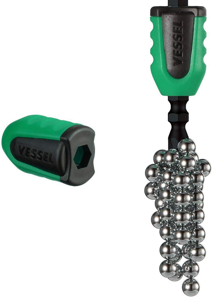 VESSEL) 螺絲吸嘴器綠色2個裝磁吸機 Vessel（日本製）