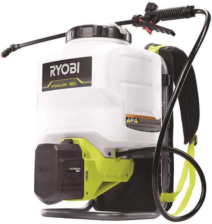 2022新品美國RYOBI ONE+ 18V 無繩電池 4 加侖2.0 Ah*1電池充電器的背包式噴霧器(預購15-25日） RYOBI 良明（美行）