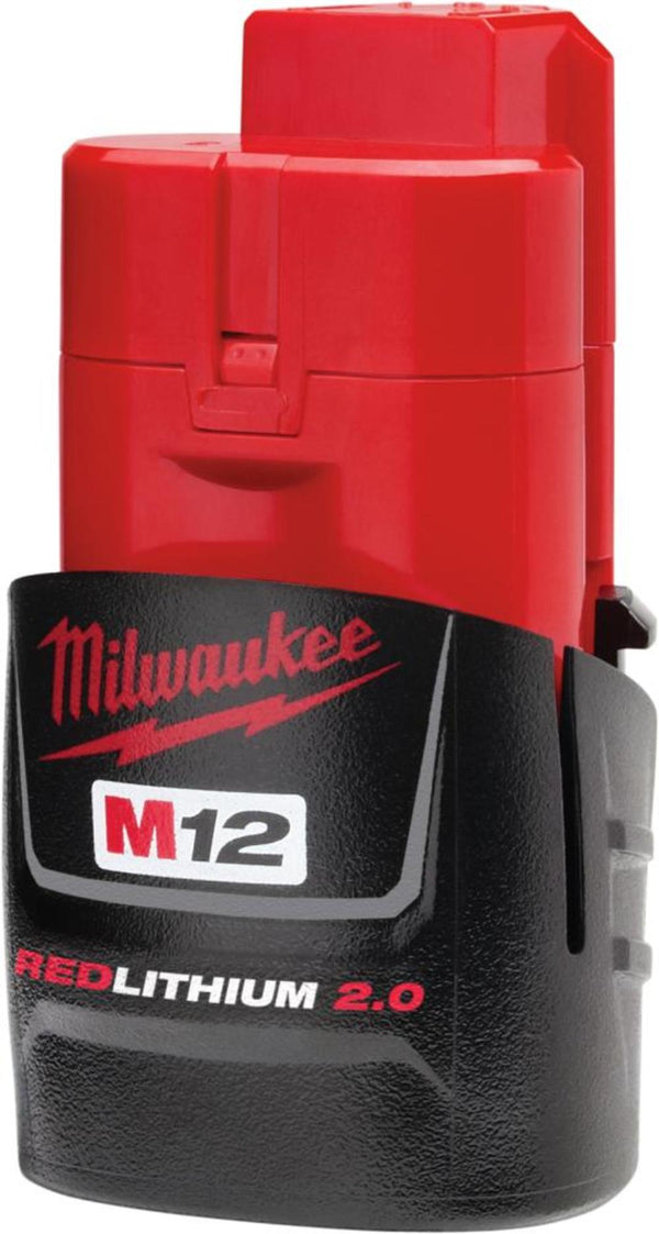 美版美沃奇Milwaukee M12 REDLITHIUM XC 擴展容量和緊湊型電池 1.5AH/2.0AH/4.0AH/6.0AH MILWAUKEE美沃奇（美行）