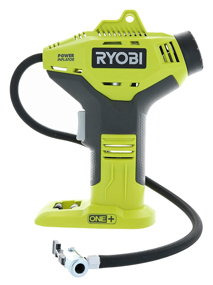 Ryobi P737 18V ONE+ 可攜式無線電動充氣機，適用於輪胎，不含電池（預訂2星期） RYOBI 良明（美行）