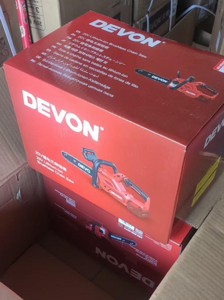 2022新品DEVON大有4557 12寸鋰電無刷電鏈鋸 DEVON大有