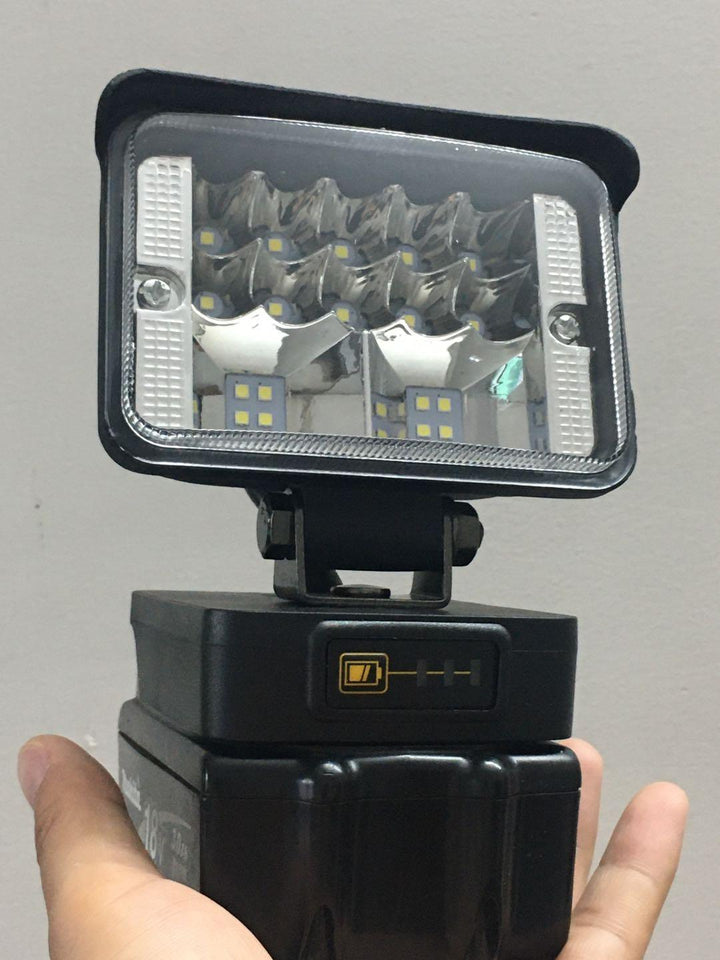 5寸電池工作燈兼容牧田Makita 18V鋰離子電池 新款鋰電池工作燈