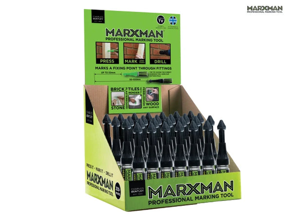 英國製Marxman MARXMANCDU30/BK MarXman 深孔專業打標工具筆（CDU of 30） 全球小五金&配件