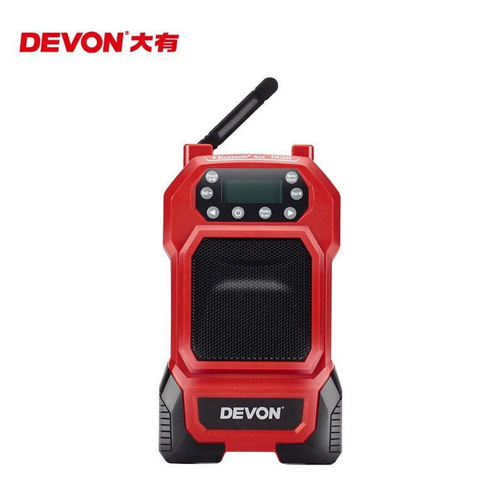 DEVON 20V 5935-Li-20 20V收音機淨機器   便攜式 FM和AM接收 藍牙應用 DEVON大有