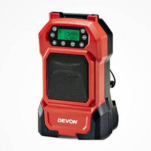 DEVON 20V 5935-Li-20 20V收音機淨機器   便攜式 FM和AM接收 藍牙應用 DEVON大有