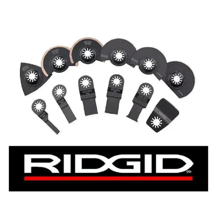 RIDGID里奇 14 件 Jobmax 多功能工具配件切割研磨刀片套件 Ac24j14 RIDGID里奇