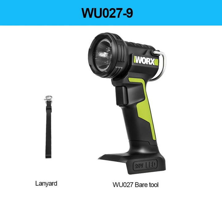 WORX WU027 20V LED鋰電照明燈 WORX 威克士