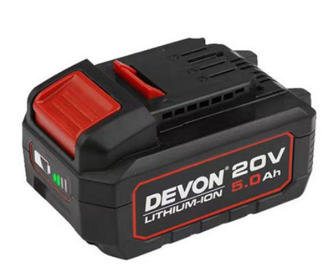 DEVON大有電動工具20V鋰電池5.0AH DEVON大有