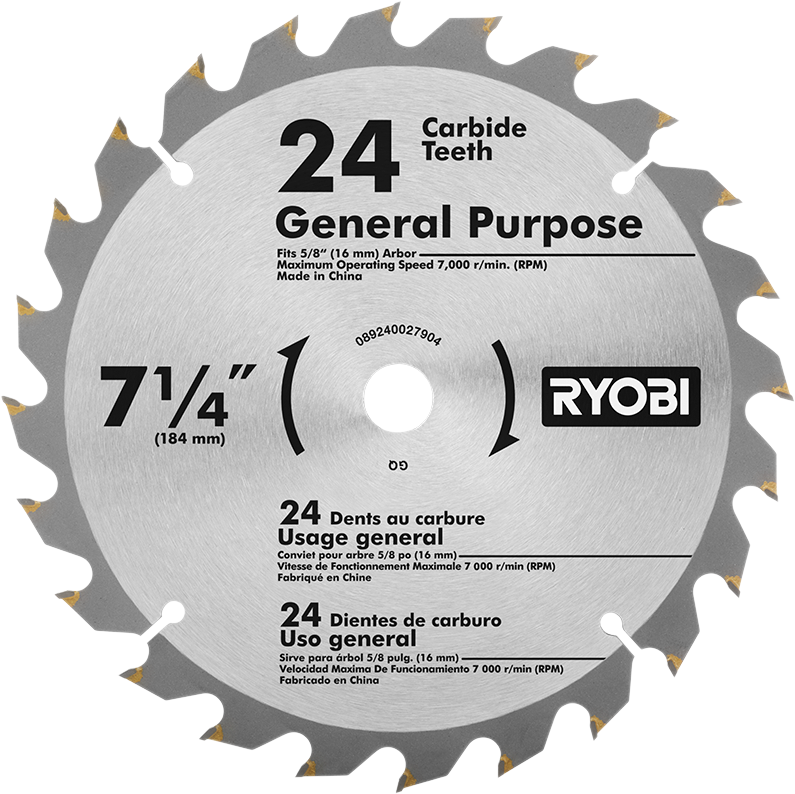 RYOBI 18V ONE+ 7-1/4