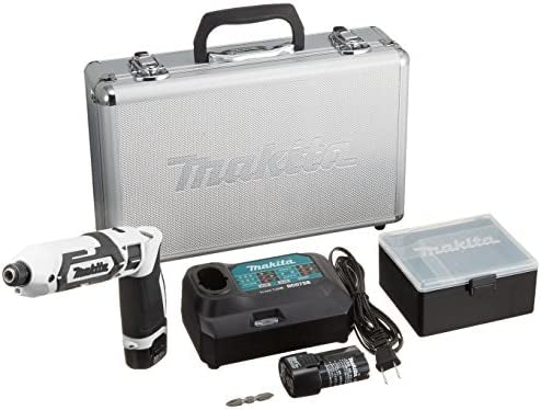 日本代購Makita 可充電筆式衝擊起子（橄欖色）7.2V/1.5Ah電池 x 2，充電器110V，包括鋁殼）預購15日 Makita