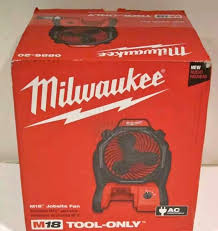 Milwaukee M18 18v鋰離子無繩工地風扇（僅工具） MILWAUKEE美沃奇（美行）