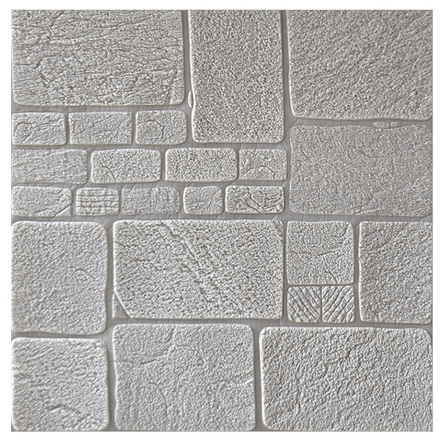 3D牆貼加厚砂岩自粘牆紙磚紋撞色客廳牆貼臥室70*70CM 3D墻貼